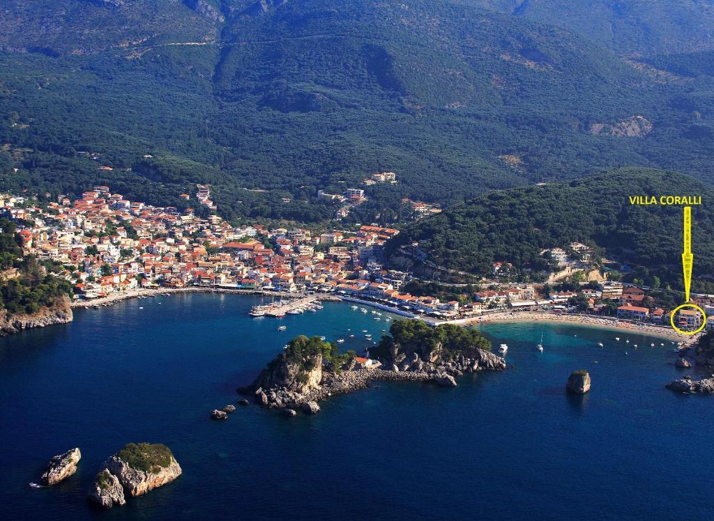 Villa Coralli Parga Bagian luar foto